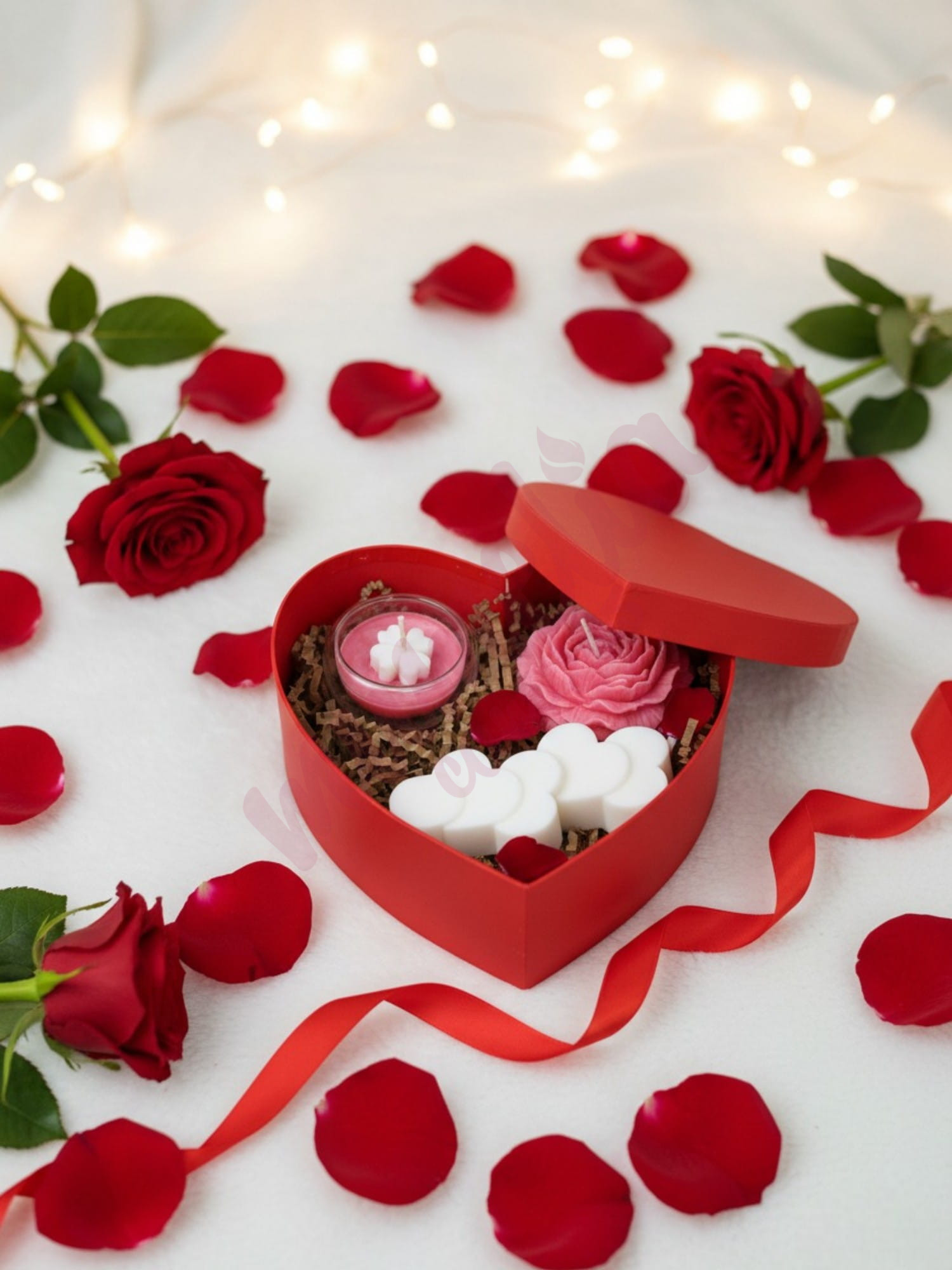 M-PR-1051-5-min Romantik Ritüel - Doğal Soya Mum Hediye Kutusu - Görsel 1