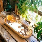 Rustik Kahve Harmanı Doğal Mum