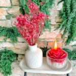 Kırmızı Düş Doğal Mum Seti