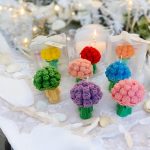 Gül Buket Hediyelik Mum - Kutusuz