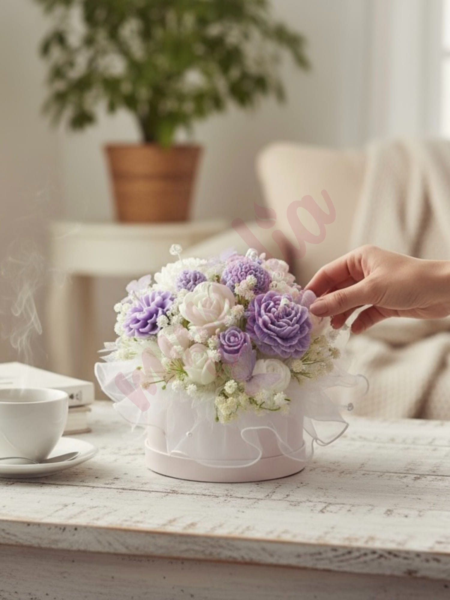 M-PR-1183-6-min Kelebek Dokunuşu - Doğal Soya Mum Bekit - Görsel 1