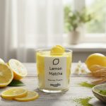 Matcha Tasarım Cam Bardak - Doğal SoyaWax & Jel Mum