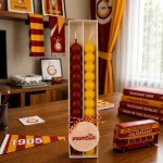 Taraftar Bubble Şamdan -  Doğal Soya Kutulu Dekoratif Taraftar Mum - 2'li